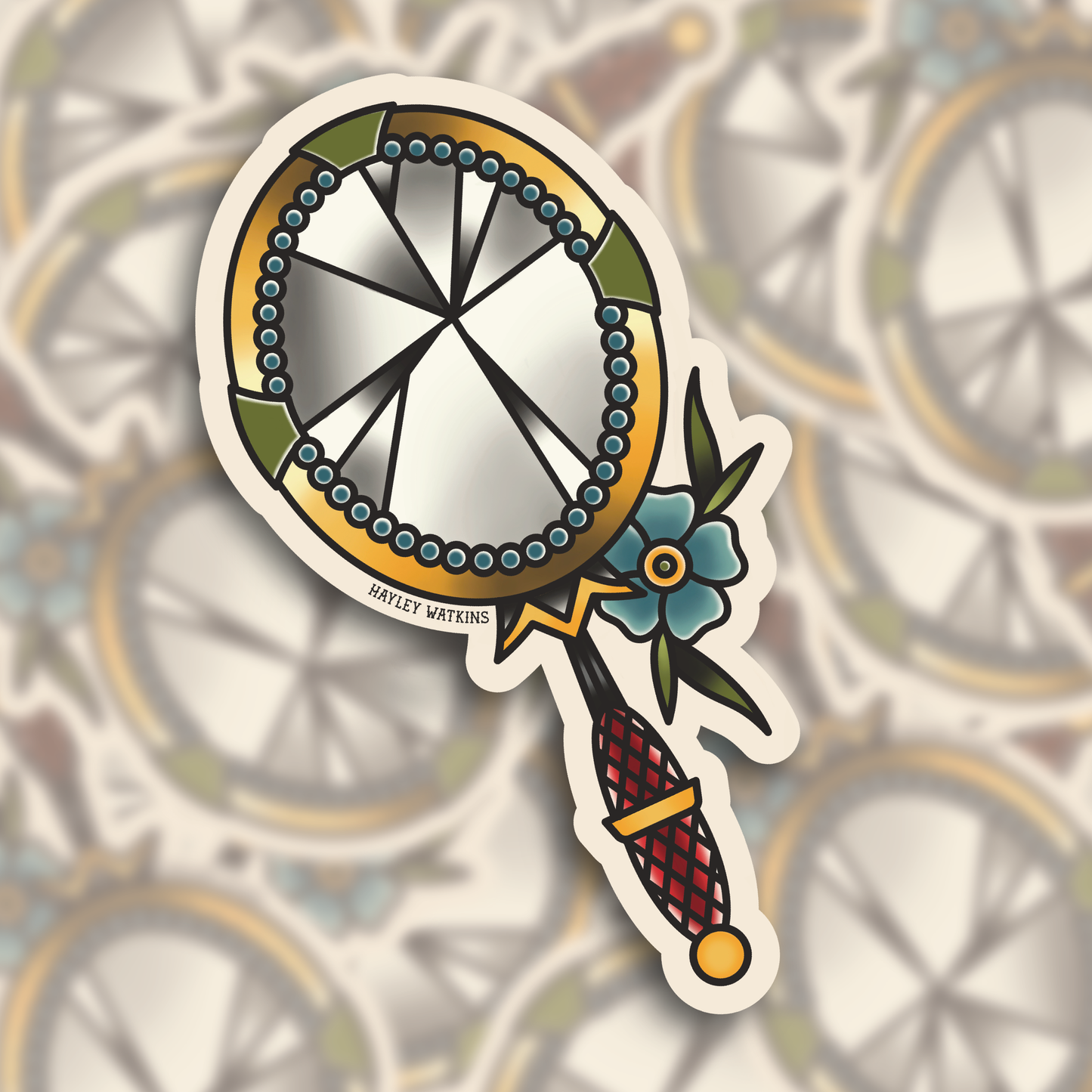 Broken Mirror Sticker