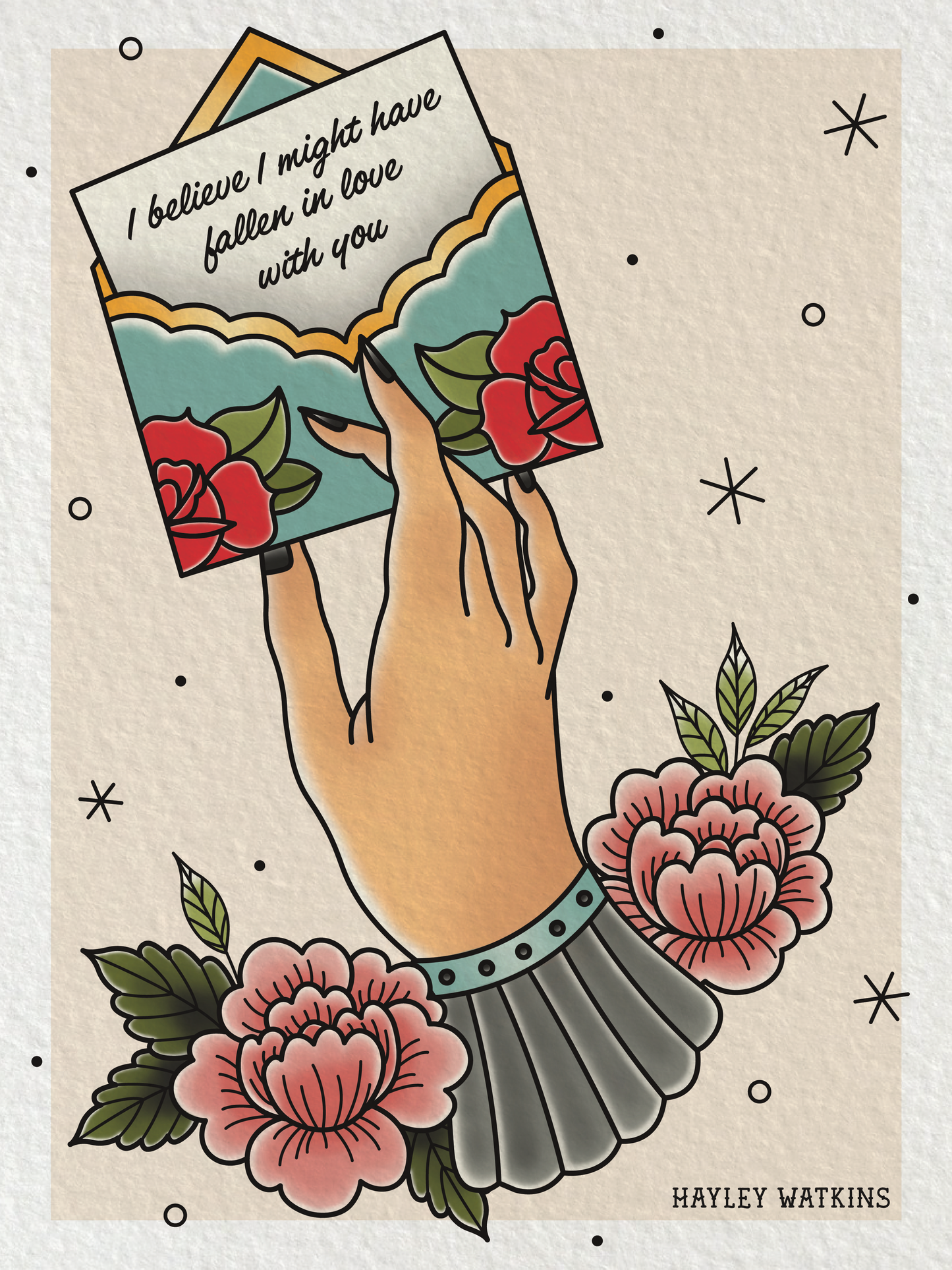 Fallen In Love Print (9x12)