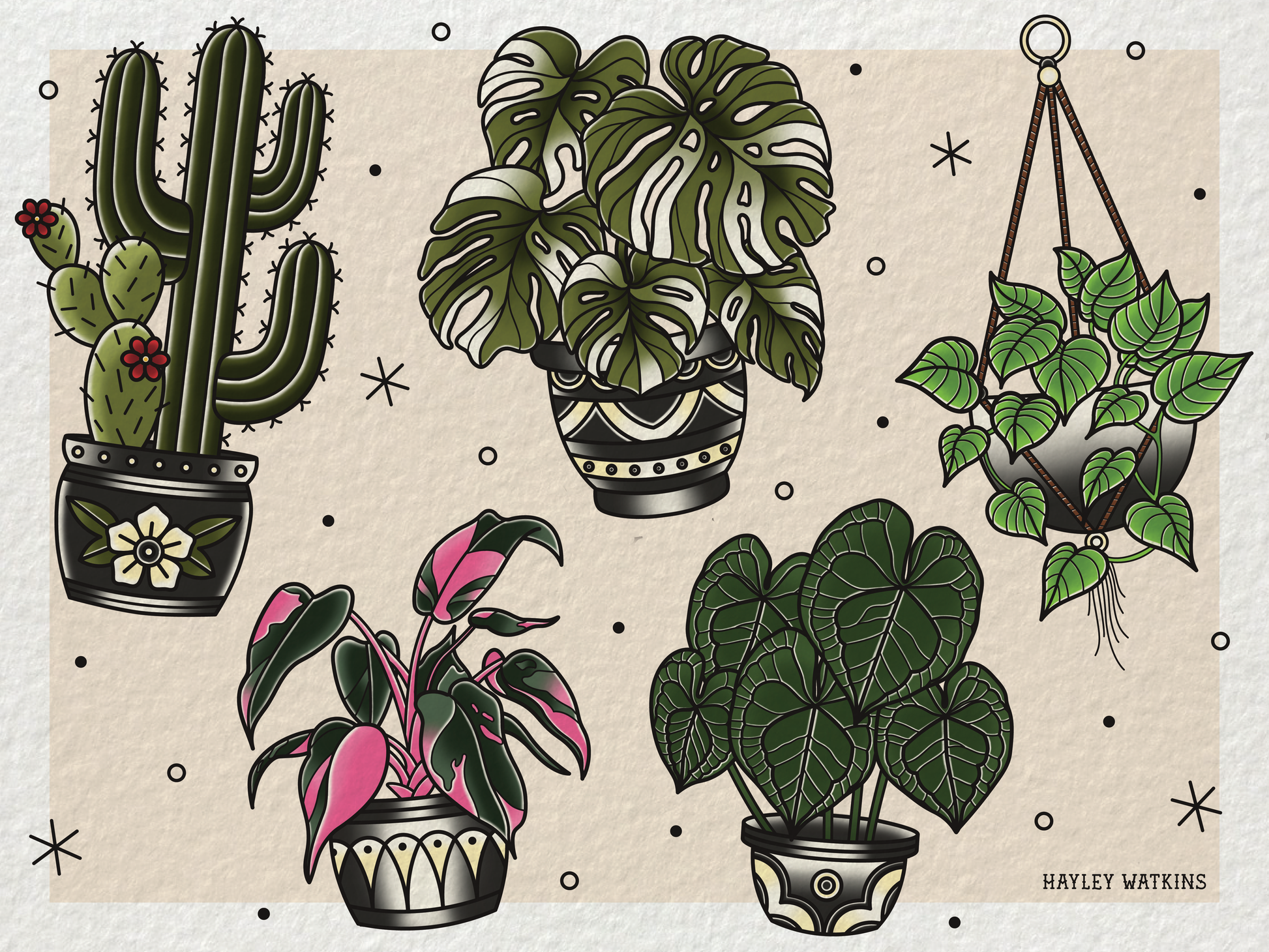 house plant print Plant Print (12x16) – Hayley Watkins
